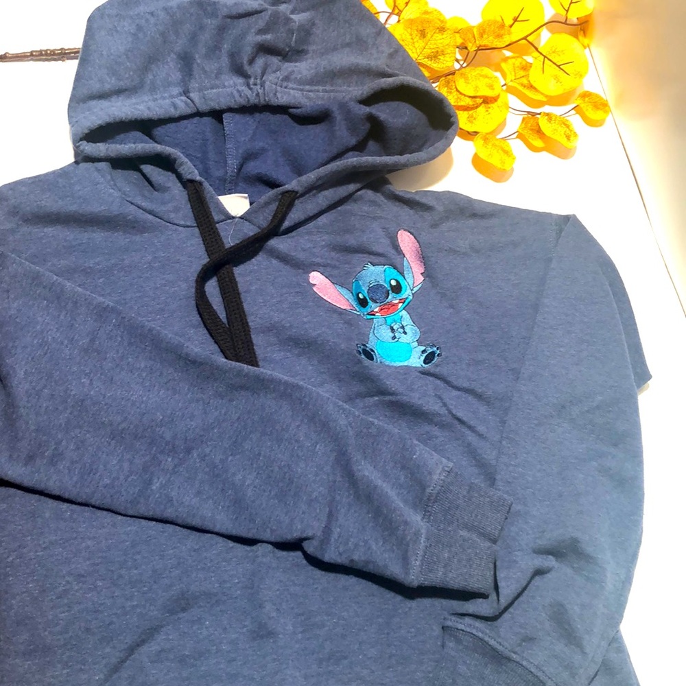 Disney Stitch crop hoody